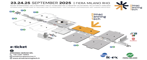 2025 Simac Tanning Tech 23~25 sept.  Stand